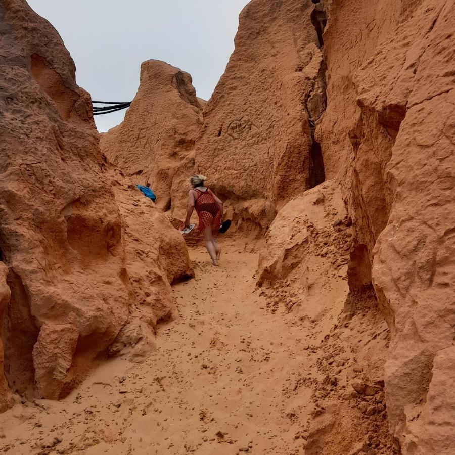 Subindo As Dunas Chales Canoa Quebrada Eksteriør bilde